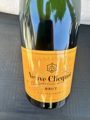 RARE VTG Veuve Clicquot 3L Sealed Empty Dummy Bottle Decor Collectible