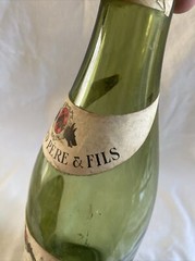 1959 Bouchard Pere & Fils Empty Burgundy Wine Bottle 1 Pint 8 fl oz (WB7)