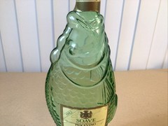 PESCEVINO VINTAGE EMPTY FISH SHAPED WINE BOTTLE *** FREE SHIPPING** 13&Prime; / 1983