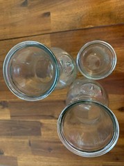 3 Vintage California Carafes Since 1852 (2-32 oz, 1-12 oz) “PreOwned”