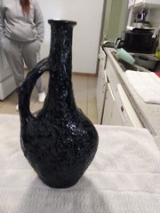 Vintage Italian Marchi Brescia stoneware bottle