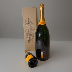Veuve Clicquot 6L Champagne Factice Dummy Bottle Empty Display Yellow Label RARE