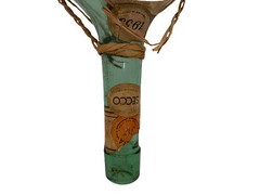 Vintage 1955 Orvieto Melini Wicker Wrapped 23 oz Italian Wine Bottle Empty