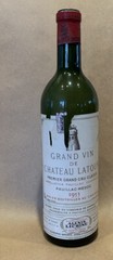Vintage Wine Bottle Empty Chateau Latour 1955