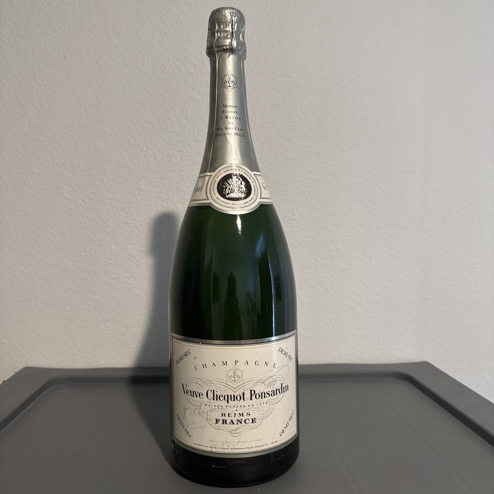 Veuve Clicquot Demi-Sec 1.5 Liter Decor/Prop Bottle