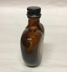 Vintage PAUL MASSON Rare Cream Sherry Liquor Bottle EMPTY MINI 2 oz HEART SHAPE