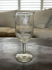 Novitiate wines wine glass