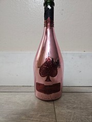 ACE OF SPADES ROSE (ARMAND DE BRIGNAC) 750ML EMPTY CHAMPAGNE BOTTLE No BOX