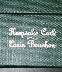 Don Pierignon Christofle-sivler plt Keepsake Cork Holder Celebration NWB