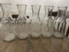 Vintage Paul Masson Vineyards Carafe Lot (5) 1988 1989