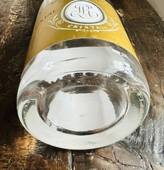 Cristal Champagne Bottle Empty 2015 Collectible France 750 ML