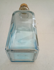 Vintage Wicker Wrapped Bottle EMPTY 500 ML