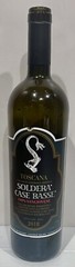 SOLDERA CASE BASSE 100% SANGIOVESE 2018 EMPTY RED WINE BOTTLE MONTALCINO ITALY
