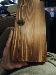 Harley Davidson 36oz Whiskey Decanter w/ Original Wood Box Poconos Mountains New
