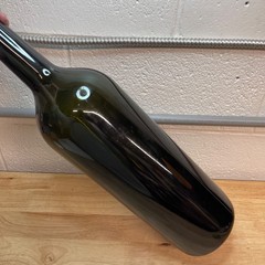 XXL Wine Bottle – 21&Prime; Antique Green – 5 Liters – Bordeaux Bottle