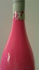 Sweet Bitch Moscato Rose Empty Pink Wine Bottle