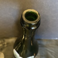 1.5L 1995 Perrier Jouet Brut Fleur de Champagne Empty Bottle W/ 4 Glasses