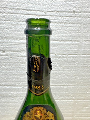 VEUVE CLICQUOT PONSARDIN LA GRANDE DAME CHAMPAGNE EMPTY 1983