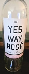 « Yes Way Rose » 2022 EMPTY Wine Bottle. France