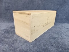 Henri Giraud Champagne Bottle Wood Gift Box Ay Grand Cru Fut De Chene u-11G
