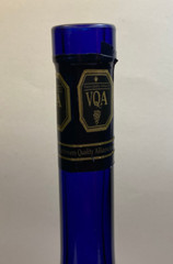 Cobalt Blue Magnotta Riesling Icewine Bottle Empty 2002 Limited Edition Canada