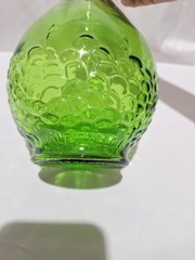 Gallo Wine ~ Half Gallon Flavor Guard Bottle ~ Vintage Green Glass with Grapes