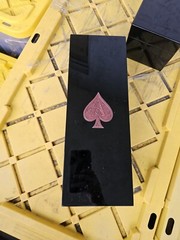 2 EMPTY ACE OF SPADES GOLD(ARMAND DE BRIGNAC)1.5 LT MAGNUM BOTTLE WITH BOX Rose