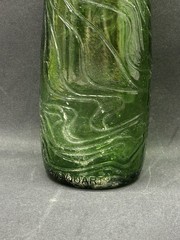 Gallo Ripple Wine Bottle 4/5 Quart Rare Green Glass 10&Prime; Vintage Design 1960&rsquo;s