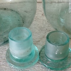 Vintage glass jar, 10 liter wine bottle, shipping 2 pcs.