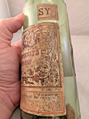 Rare Ja Hennessy Cognac Paper Labels 3 Star Early 1900&rsquo;s Liquor Bottle New York