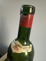 1961 Chateau Mouton Rothschild No 006698 Empty Bottle