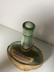 Vintage Bolla Bardolino Italy Green Glass Wine Bottle – Empty