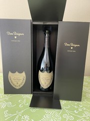 2004 Dom Perignon Champagne Bottle (empty) and Display Box
