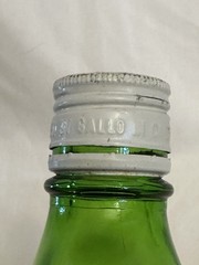 Vintage E & J Gallo Flavor-Guard One Pint Green Glass Liquor Bottle Cap