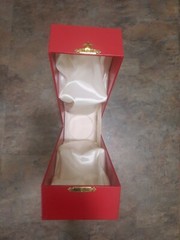 Louis Dubosquet Grand Cru Champagne Red Case NEW RARE BEAUTIFUL Ships from NYC