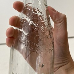 Vintage Garrett & Co Virginia Dare Wine Bottle 4/5 Quart New York Embossed 12”