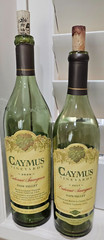 Caymus Vineyards Napa Va. CA 2020 L & 2017 750ML Cabernet Sauvignon Empty Bottle