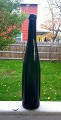 Rare Antique Wine Handtooled « Teal Blue » COLOR!!
