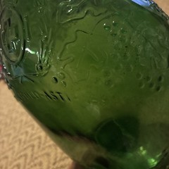 Vtg United Vintner&rsquo;s 4555 1/2 Gallon Green Glass Bottle Established-Asti-1881