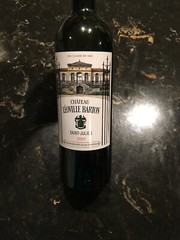 2005 Chateau Leoville Barton (empty) Bordeaux Bottle