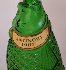 Italy-Green Fish Wine Bottle Antinori 1967 Bianco 13½ » EXC+