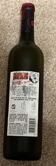 The Walking Dead Blood Red Blend Wine Bottle Empty 750ml Exclusive 2015 AMC