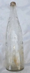 Vintage Garrett & Co Virginia Dare Wine Bottle New York Embossed  4/5 Quart