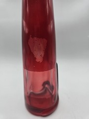 Vintage Mosel Reisling Germany ~ RED CAT Wine Bottle Empty ~ 1980 READ