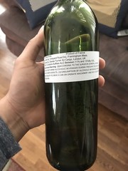 Chateau Mouton Rothschild 1982 bottle Empty Bottle No Cork