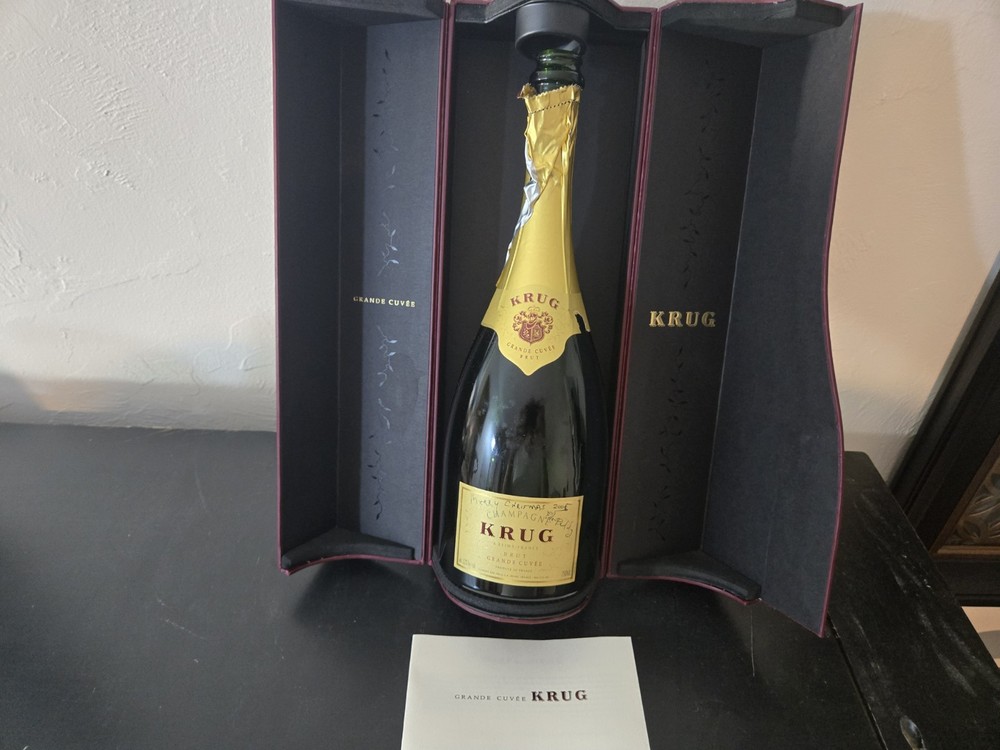 Krug Brut Grande Cuvee 750 ml Bottle & Gift Box