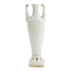 F. lli Marchi Brescia Wine Bottle Vase Hand Painted Italy Roman Urn Style 12&Prime;