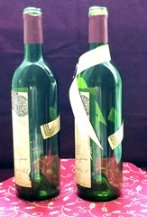 1978 Chateau Mouton Rothschild two Bottles, Empty, *made in France*