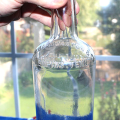 RARE ORIGINAL “ SAM BAUMGARTEN  » WHOLESALE LIQUOR & CO BOTTLE » MEMPHIS TENN « 