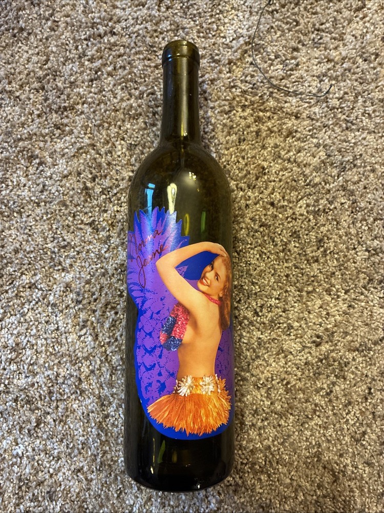 MARILYN MONROE NORMA JEANE 2004 EMPTY WINE BOTTLE MERLOT 7TH VINTAGE